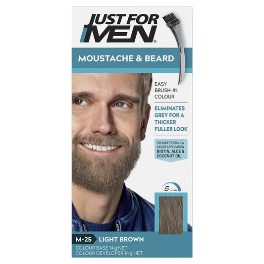 Just for Men Beard Colour - Light Brown - 28g-Auzzi Store