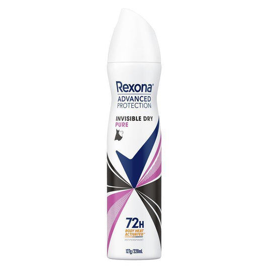 Rexona Women 220ml Advanced Invisible Dry Antiperspirant