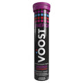 VÖOST Energy Raspberry Effervescent Vitamins with Guarana, 20 Tablets