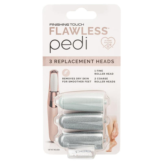 Flawless Finishing Touch Pedi Replacement Heads - 3 Pack - Auzzistore