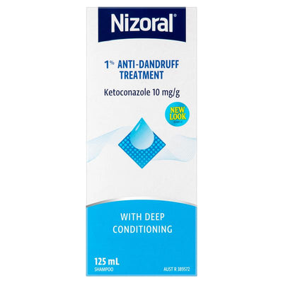Nizoral 1% Anti-Dandruff Treatment Shampoo 125ml - Deep Conditioning Formula
