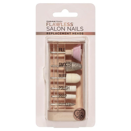 Flawless Finishing Touch Mani Replacement Heads - 6 Pack - Auzzistore