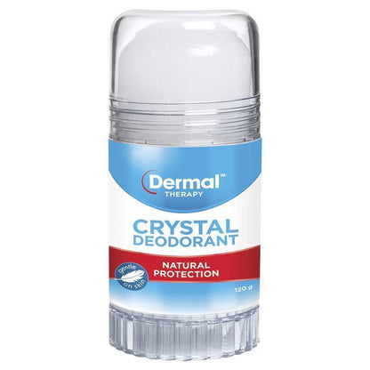 Dermal Therapy 120g Crystal Deodorant Stick – Aluminum-Free, Hypoallergenic