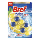 Bref Power Active Toilet Cleaner Block Lemon Twin Pack 100g - Fresh Citrus Clean