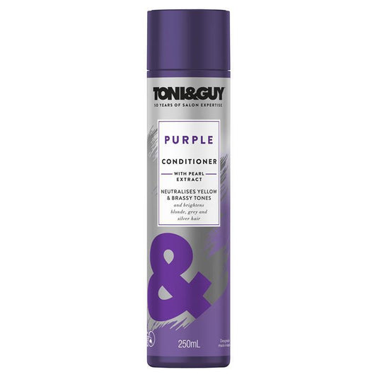 Toni & Guy Purple Conditioner - 250ml for Vibrant Hair Care - Auzzi Store