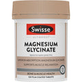Swisse Ultiboost Magnesium Glycinate 120 Tablets – Bioavailable, Vegan