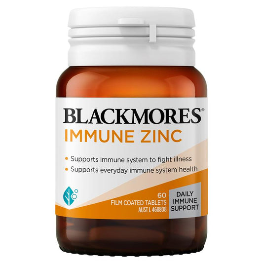 Blackmores Immune Zinc 60 Tablets - Essential Immune Support-Auzzi Store