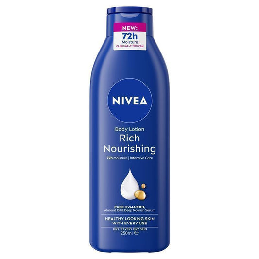 NIVEA Rich Nourishing Body Lotion - 250ml-Auzzi Store