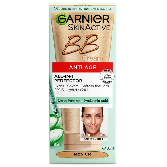 Garnier BB Cream All-In-One Perfector Anti-Age Medium SPF 25 50mL – view 2 - Auzzistore