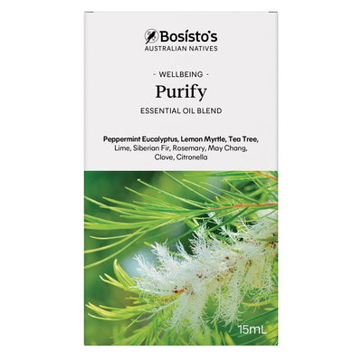 Bosisto's Native Purify Oil 15ml - Essential Oil Blend with Australian Botanicals