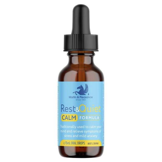 Rest & Quiet Calm Formula Dropper - 15ml Stress Relief Solution – view 2