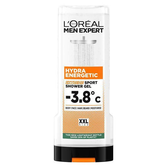 L'Oreal Paris Men Expert Hydra Energetic Extreme Sport Shower Gel 400ml - Energizing Cleanse