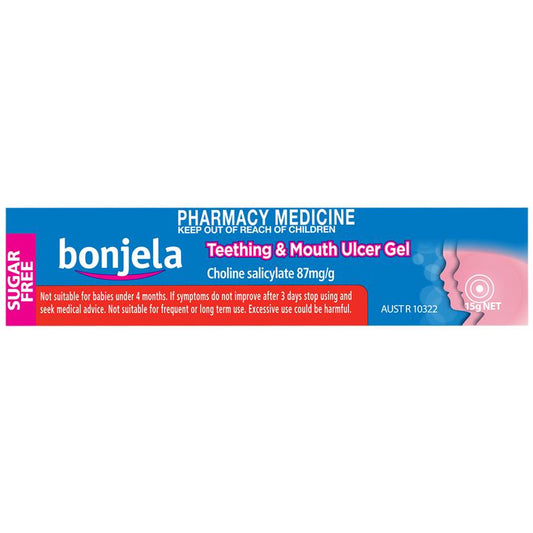 Bonjela Teething and Mouth Ulcer Gel - 15g for Fast Relief-Auzzi Store