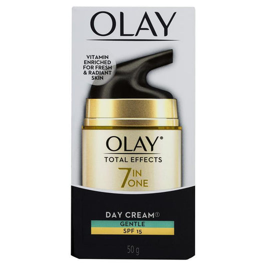 Olay Total Effects 7 in One Day Face Cream - Gentle SPF 15, 50g - Auzzistore