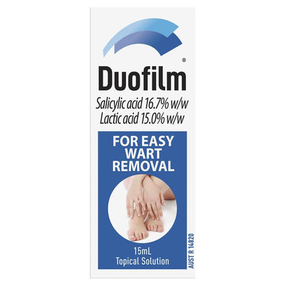 Duofilm Wart Solution 15ml - Effective Wart Treatment