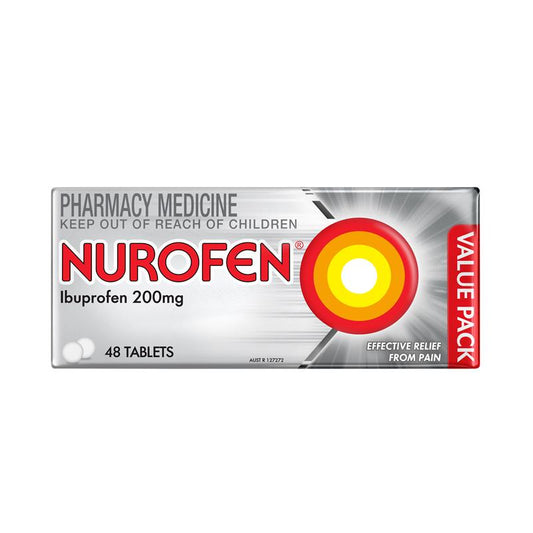 Nurofen Pain Relief Tablets 200mg - 48 Pack-Auzzi Store
