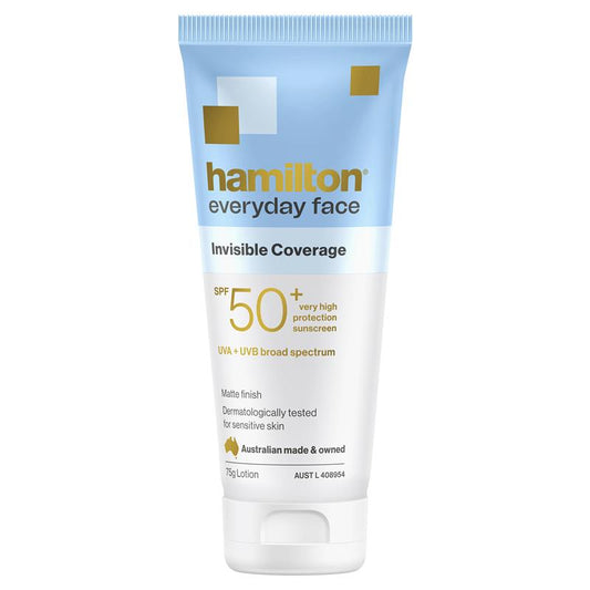 Hamilton SPF 50+ Everyday Face Cream - 75g Sunscreen – view 2 - Auzzistore