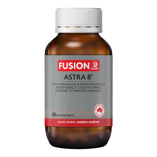 Fusion Astra 8 Immune Support Tablets with Astragalus & Reishi - 120 - Auzzistore