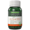 Naturopathica Vegan Active B12, 60 Strawberry Chewable Tablets, Co-Methylcobalamin