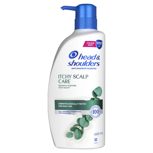 Head & Shoulders Itchy Scalp Care Shampoo 660ml - Soothe Your Scalp