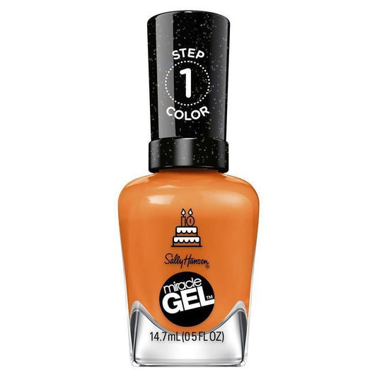 Sally Hansen Miracle Gel Nail Polish Gel-ebrate 14.7ml - Long-Lasting Color - Auzzistore