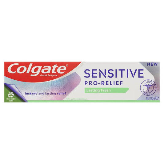 Colgate Toothpaste Sensitive Pro Relief Lasting Fresh 110g - Auzzistore