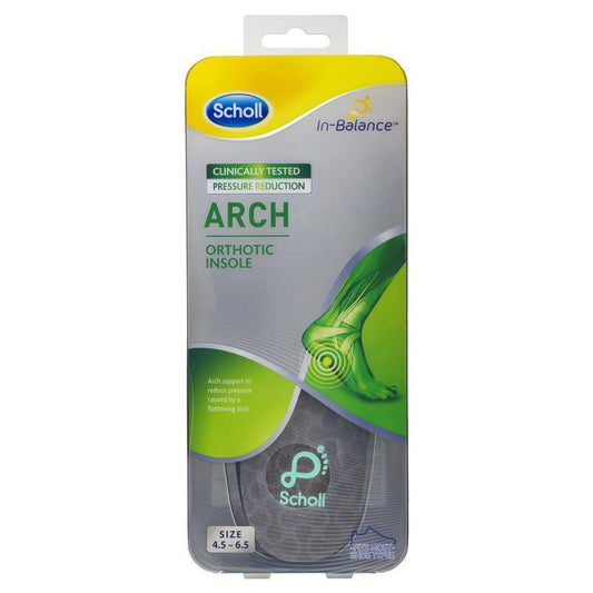 Scholl In Balance Ball of Foot & Arch Orthotic Insole Small - Comfort & Support - Auzzi Store