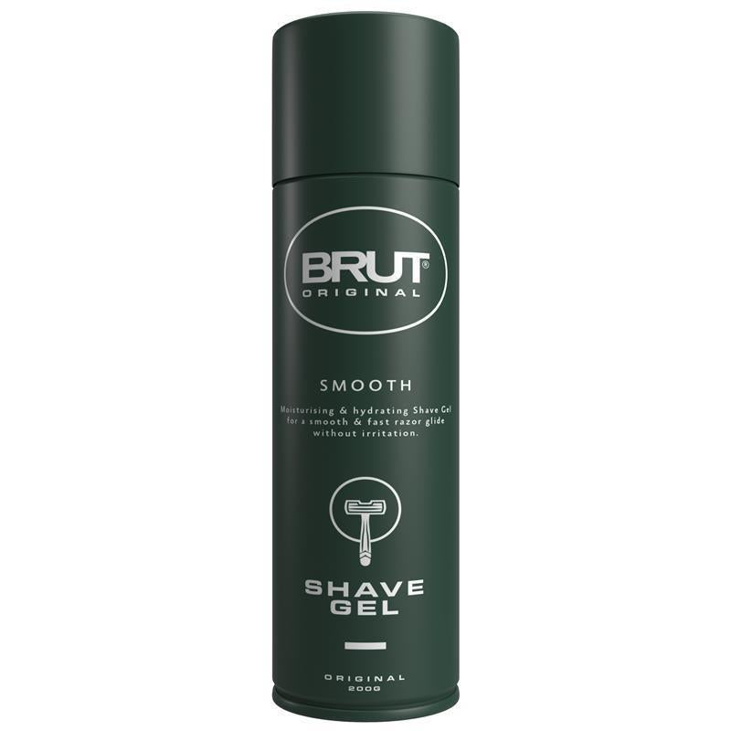 Brut Original Shave Gel 200g – Hydrating, Smooth & Irritation-Free