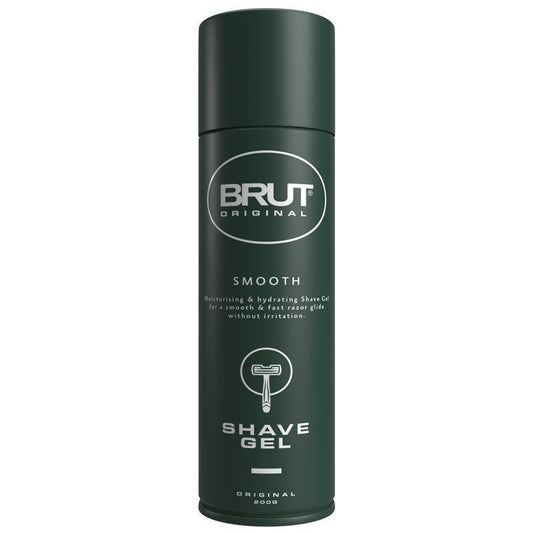 Brut Original Shave Gel 200g – Hydrating, Smooth & Irritation-Free