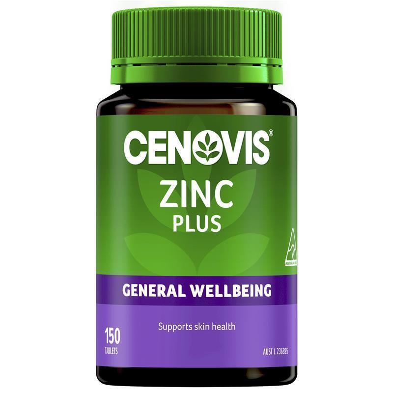 Cenovis Zinc Plus 25mg with Vitamin B6 - 150 Tablets – Auzzi Store