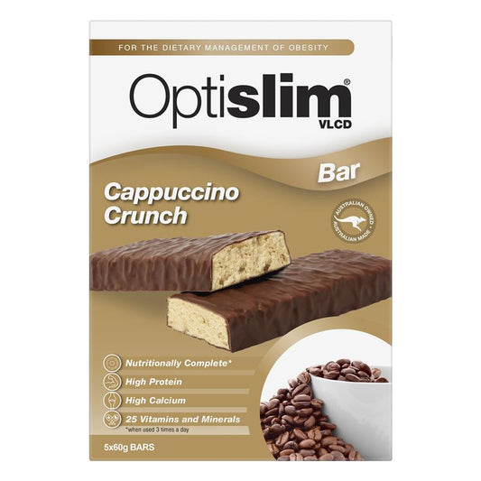 Optislim VLCD Bar Cappuccino Crunch - 5 Pack – view 2