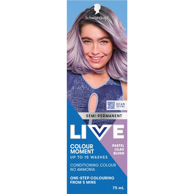 Schwarzkopf LIVE Colour Pastels Lilac Blush - Semi Permanent 75ml
