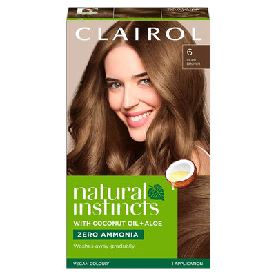 Natural Instincts 6 Suede - Light Brown Semi-Permanent Hair Colour