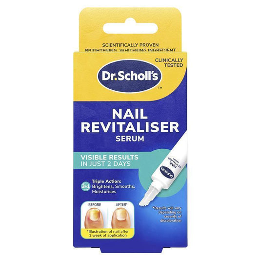 Scholl Nail Revitaliser Serum 43.2g - Brighten and Whiten Your Nails-Auzzi Store