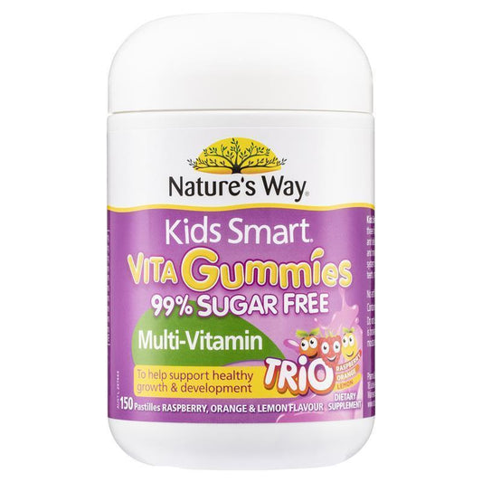 Nature's Way Kids Smart Vita Sugar-Free Multivitamin Gummies 150