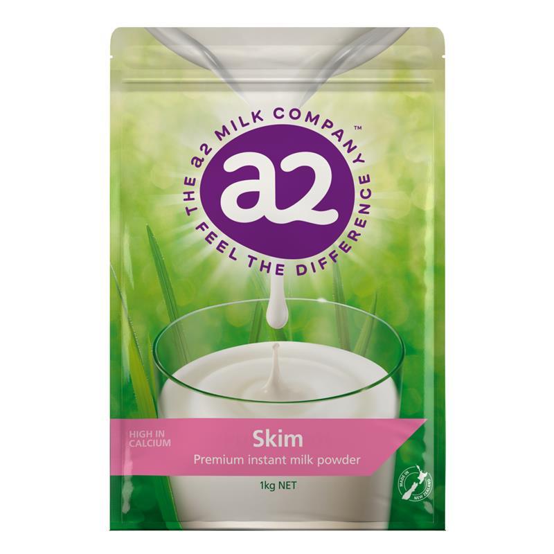 a2 Milk® Skim Milk Powder 1kg – High Calcium, No Preservatives