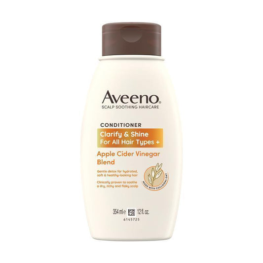 Aveeno Apple Cider Vinegar Clarifying Conditioner for Dull Hair - 354mL