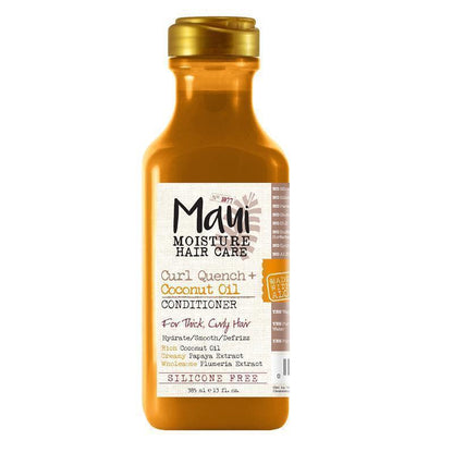 Maui Moisture Curl Quench + Hydrating Coconut Oil Conditioner for Curly Hair - 385mL
