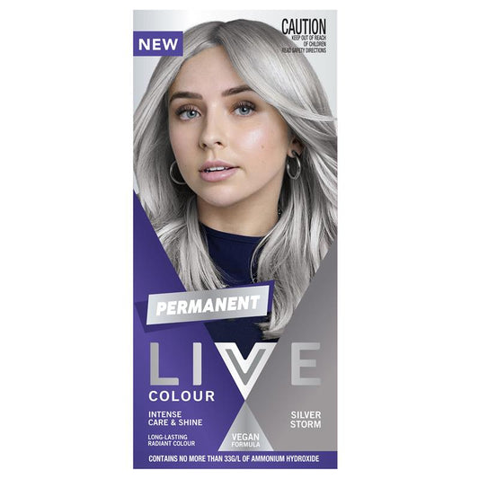 Schwarzkopf Live Colour Permanent Silver Storm Hair Dye - 1 Pack – view 2