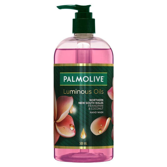 Palmolive Luminous Oils Hand Wash Coconut & Frangipani 500ml - Gentle Cleansing