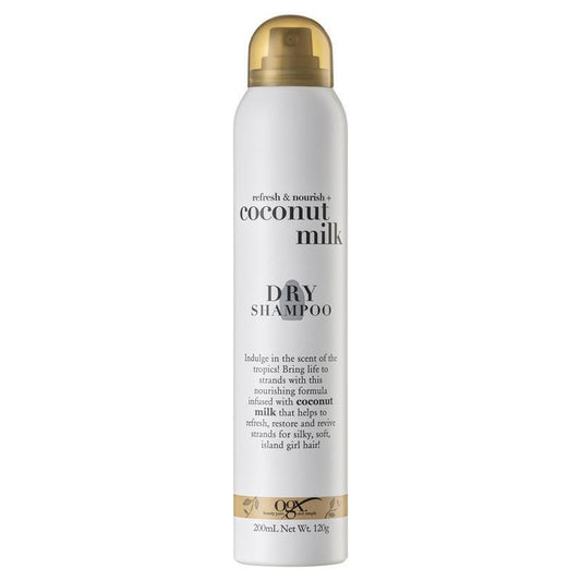 Ogx Refresh & Nourish + Coconut Milk Dry Shampoo 200ml - Nourishing Hair Care - Auzzi Store