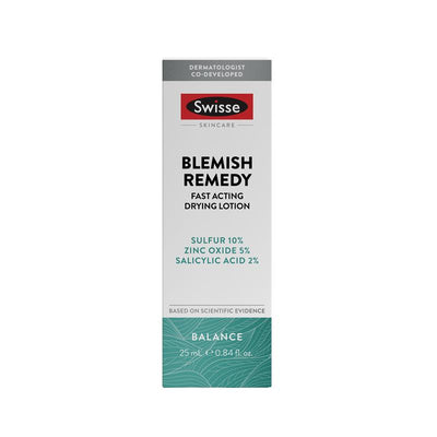 Swisse Skincare Blemish Remedy Fast-Acting Drying Lotion 25ml