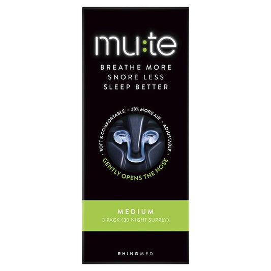 Mute Snoring Relief Medium Pack - 30 Nights of Peaceful Sleep – view 2