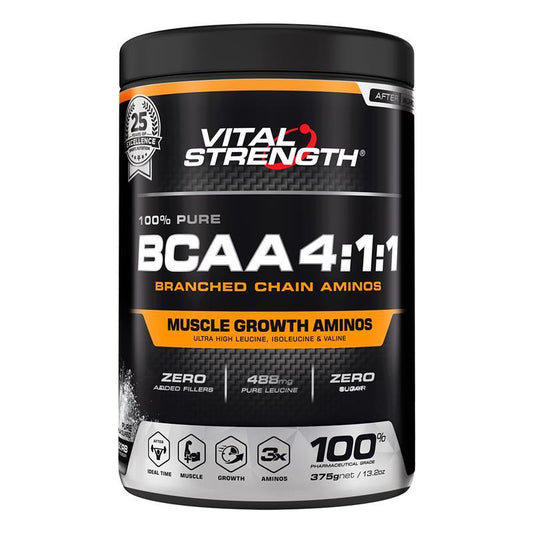 Vital Strength BCAA 4:1:1 - Leucine, Isoleucine, and Valine (375g)-Auzzi Store