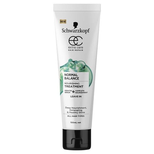 Schwarzkopf Extra Care Normal Balance Leave In Treatment 150ml - Complete Nourishment for All Hair Types - Auzzi Store