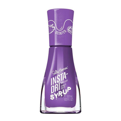 Sally Hansen Insta-Dri Scented Nail Polish Syrup Collection Grape Glaze 9.17ml Limited Edition