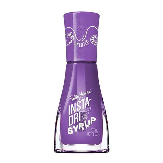 Sally Hansen Insta-Dri Scented Nail Polish Syrup Collection Grape Glaze 9.17ml Limited Edition