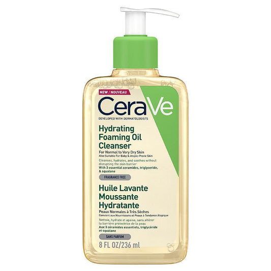 CeraVe Hydrating Foaming Oil Cleanser - 236ml