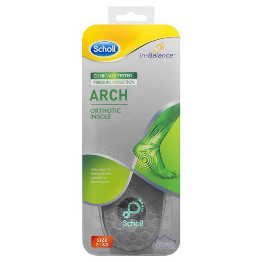 Scholl In Balance Ball of Foot & Arch Orthotic Insole Medium - Ultimate Foot Support - Auzzi Store