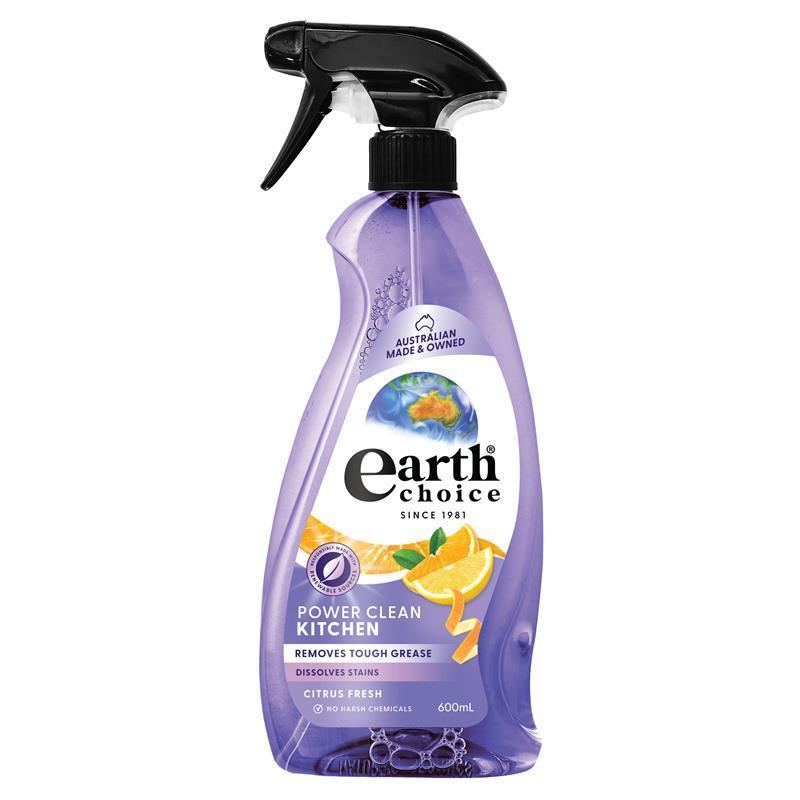 Earth Choice Kitchen Cleaner 600ml - Eco-Friendly Cleaning Power